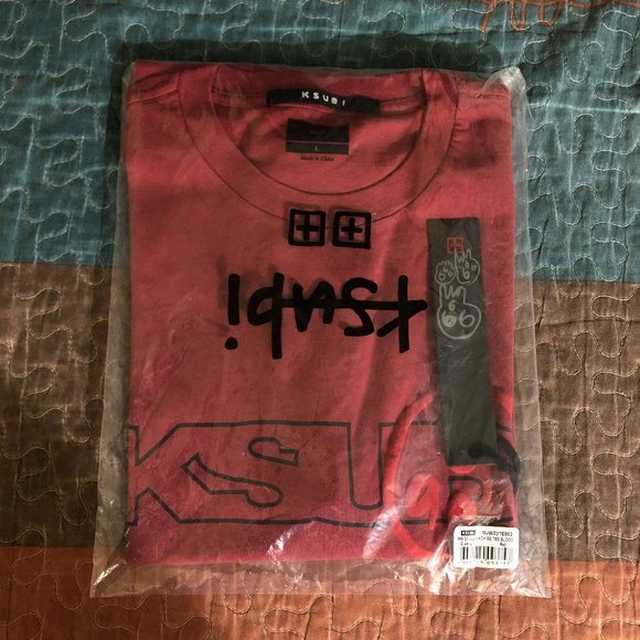 JUICE WRLD 999 CLUB X KSUBISKULL KASH SS TEE BLOOD